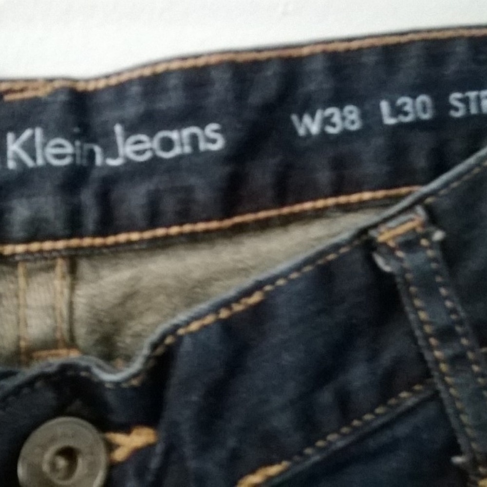 Mens Calvin Klein Jeans 38/30 - Picture 2 of 3